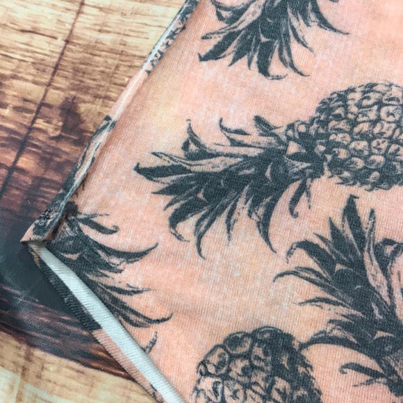 LAST ONE Pink Pineapple Loose Fit Soft Tank - Picture 3 of 8